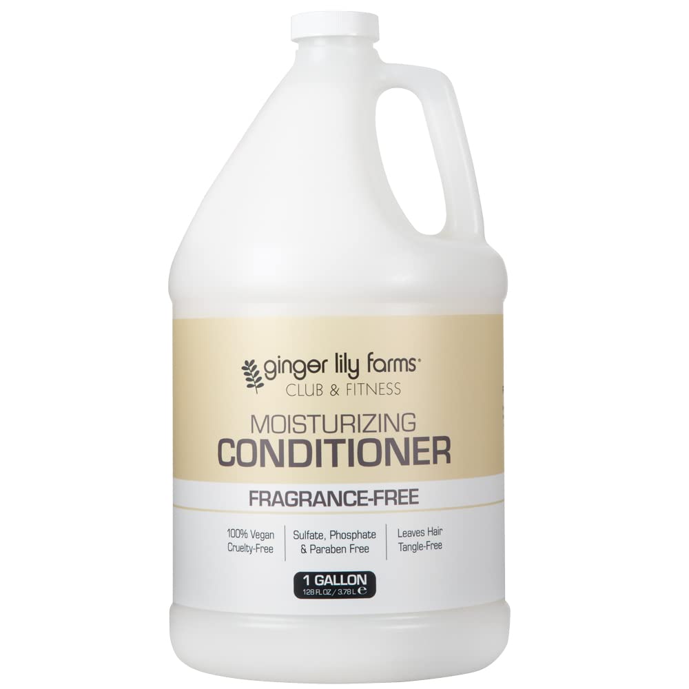 Ginger Lily Farms Club & Fitness Conditioner, 128oz, Aloe Vera