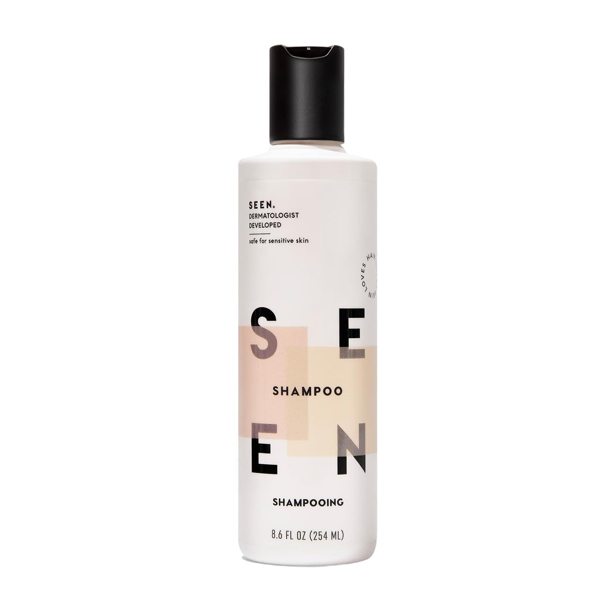 SEEN Shampoo, Fragrance Free - Non-Comedogenic Hair Shampoo- Dermatologist-Developed - Safe for Sensitive, Eczema & Acne Prone Skin