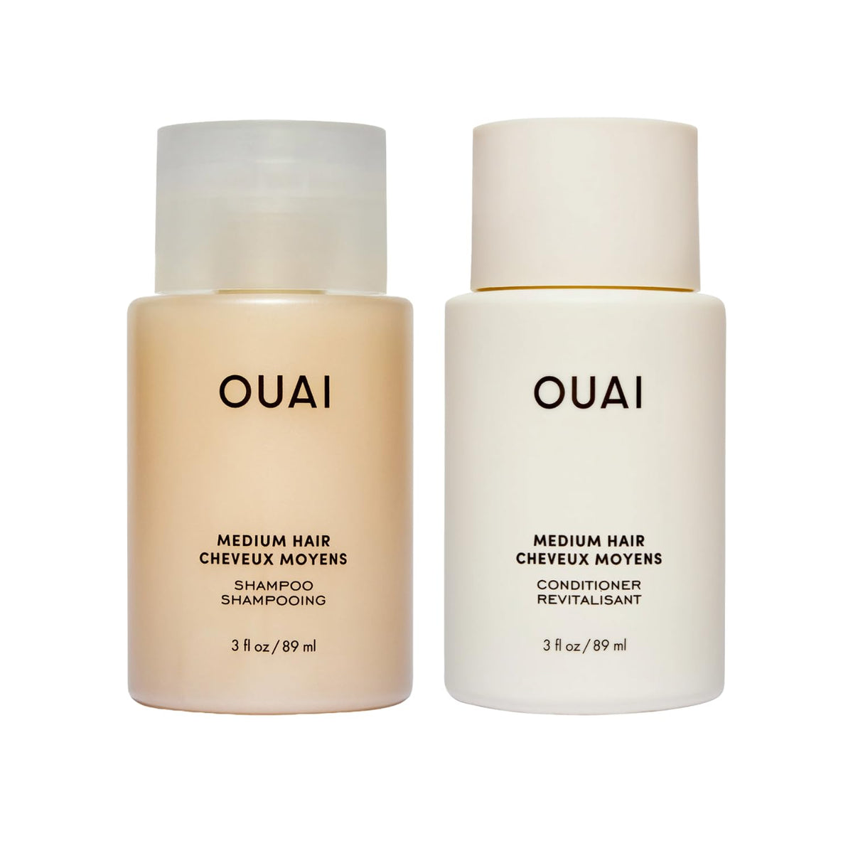 OUAI Fine Shampoo and Conditioner Set (10 Fl Oz)