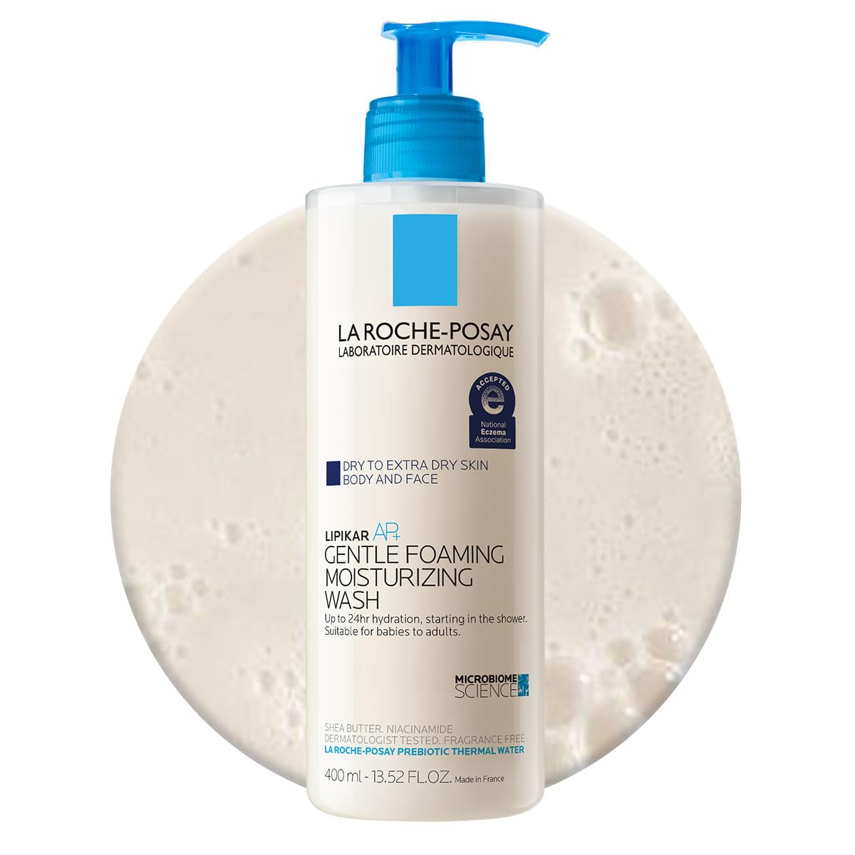 La Roche-Posay Lipikar AP+ Gentle Moisturizing Body Wash, with Shea Butter