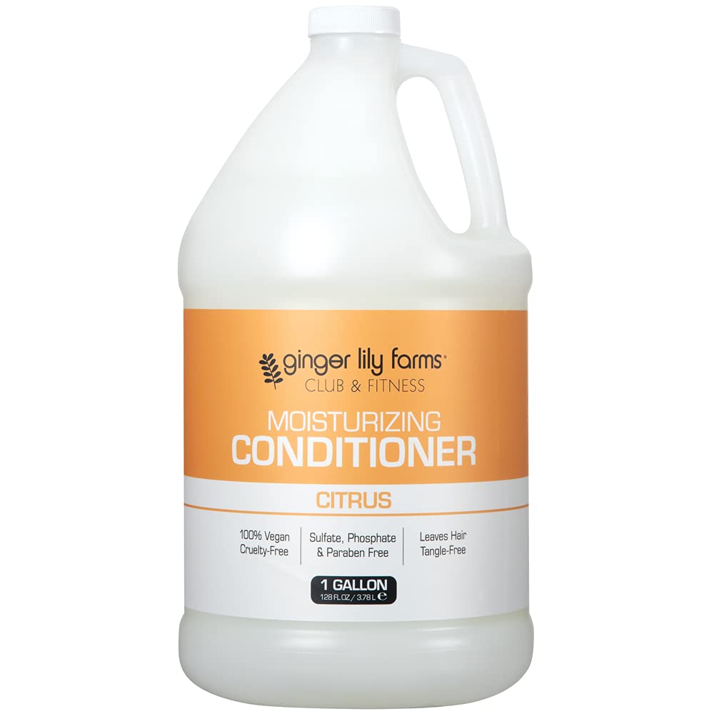 Ginger Lily Farms Club & Fitness Conditioner, 128oz, Aloe Vera