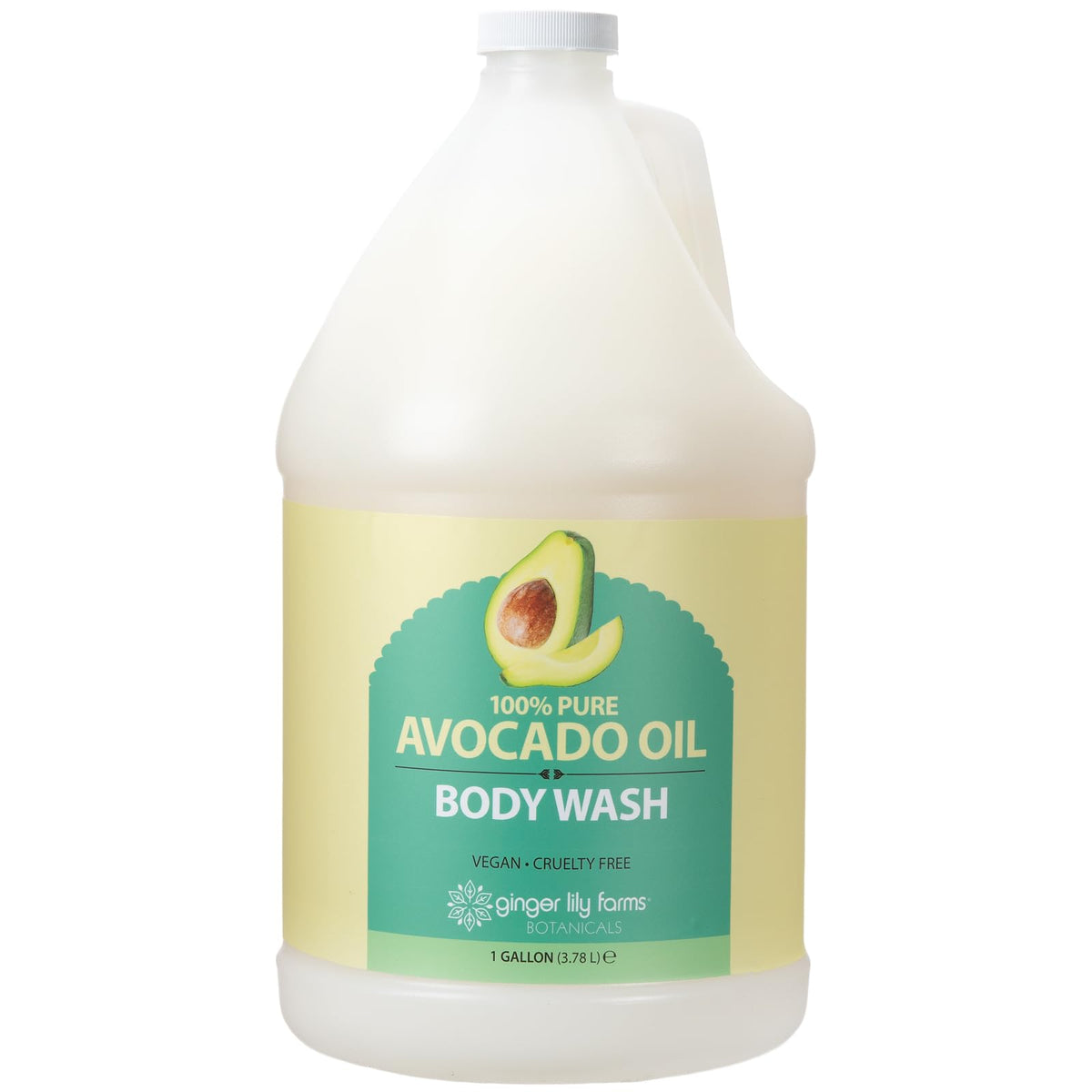 Ginger Lily Farms Botanicals Body Wash, 128oz, Island Tranquility