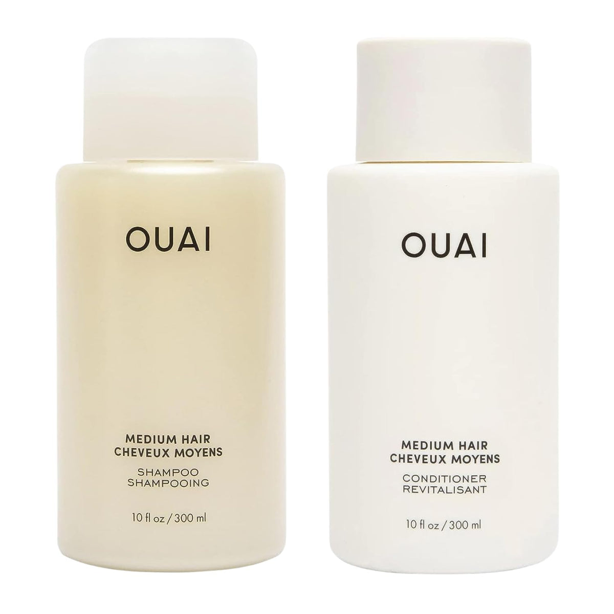 OUAI Fine Shampoo and Conditioner Set (10 Fl Oz)