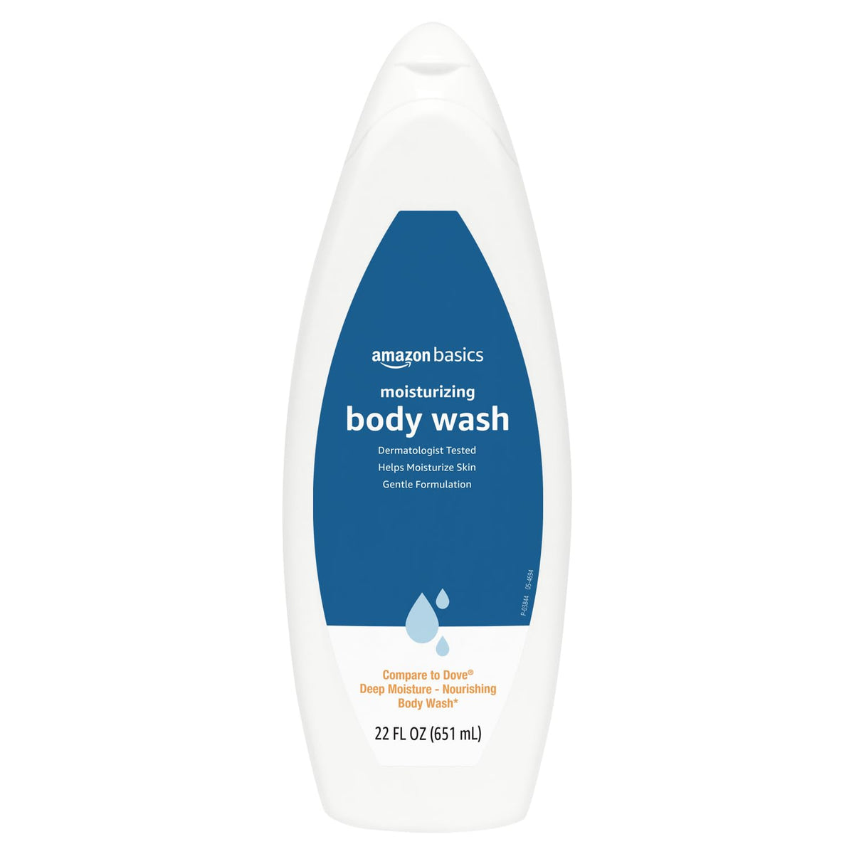 Amazon Basics Moisturizing Body Wash, Fresh Scent, Deep Moisture, Nourishing, Dermatologist Tested, 22 fl oz (1-Pack)
