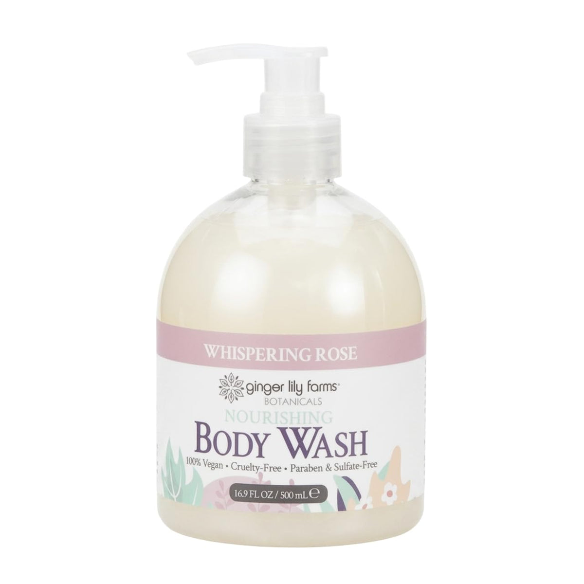 Ginger Lily Farms Botanicals Body Wash, 128oz, Island Tranquility