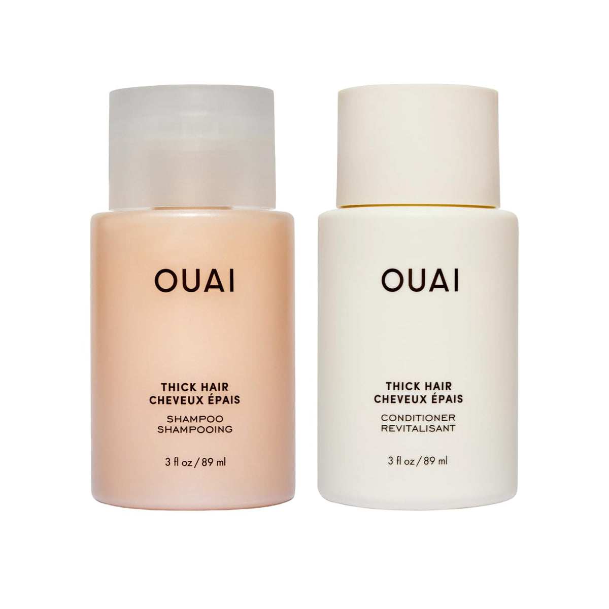 OUAI Fine Shampoo and Conditioner Set (10 Fl Oz)