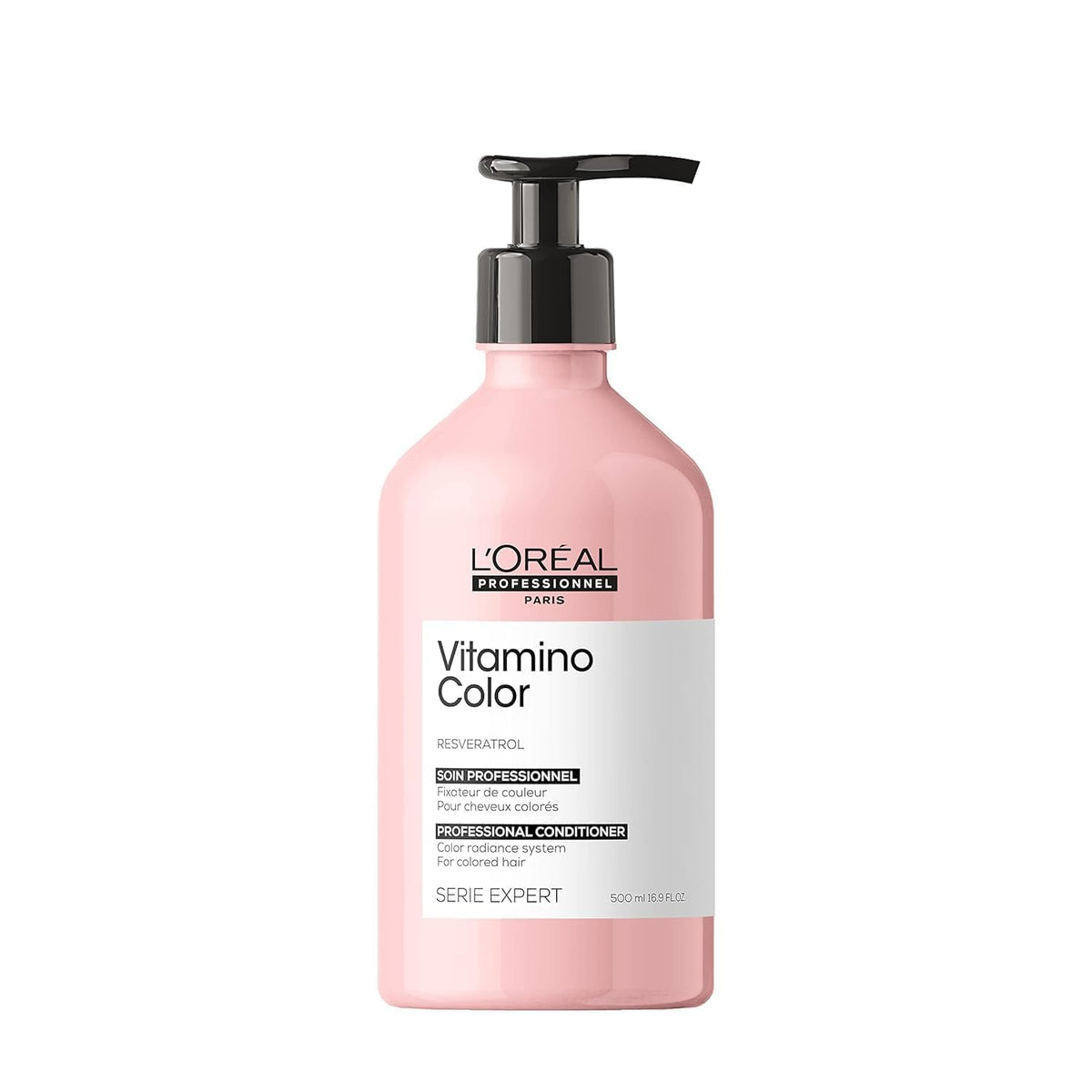 L'Oréal Professionnel Paris Vitamino Color Conditioner - Protects & Preserves Hair Color, Enhances Hair Shine & Vibrancy, Moisturizes & Detangles, Vegan