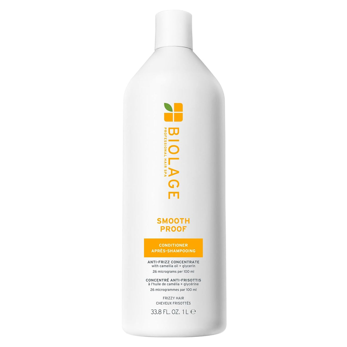 Biolage Smooth Proof Conditioner – For Frizzy Hair, 33.8 fl oz