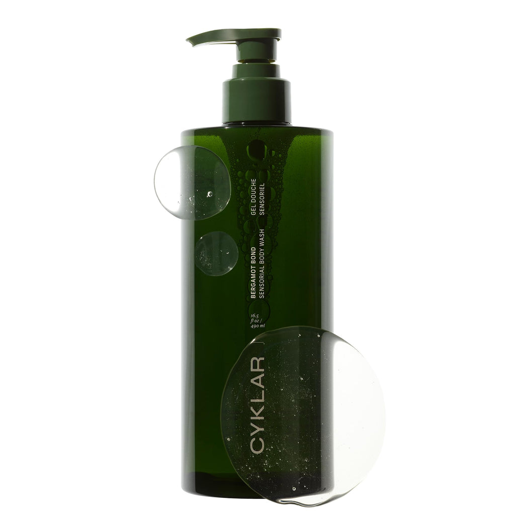 CYKLAR Sensorial Multi-Oil Body Wash Cleanser, Sacred Santal 16.5 Fl Oz