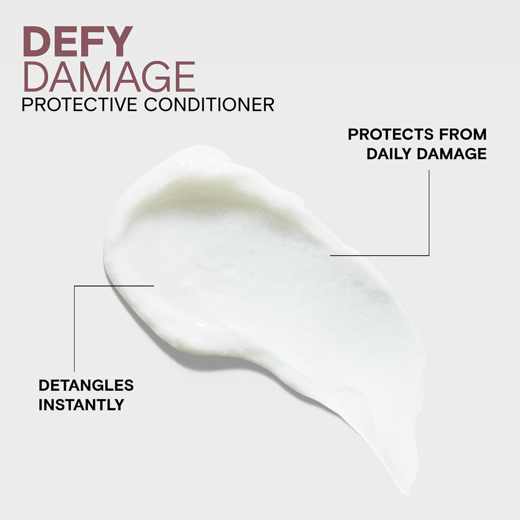 Joico Defy Damage Protective Conditioner | For Color-Treated Hair | Strengthen Bonds & Preserve Hair Color | With Moringa Seed Oil & Arginine | 33.8 Fl Oz
