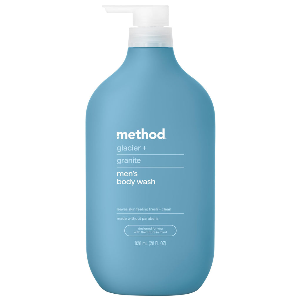 method Men’s Body Wash, Glacier + Granite, 28 fl oz