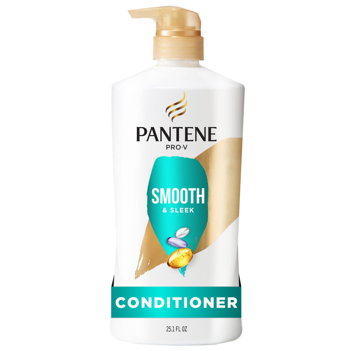Pantene Conditioner, Sheer Volume - 72-Hour Fullness, Lightweight Nourishment with Pro-Vitamin B5 + Antioxidants, Fine, Thin, Color-Treated Hair, Paraben Free, Strengthens Bonds, 25.1 Fl Oz