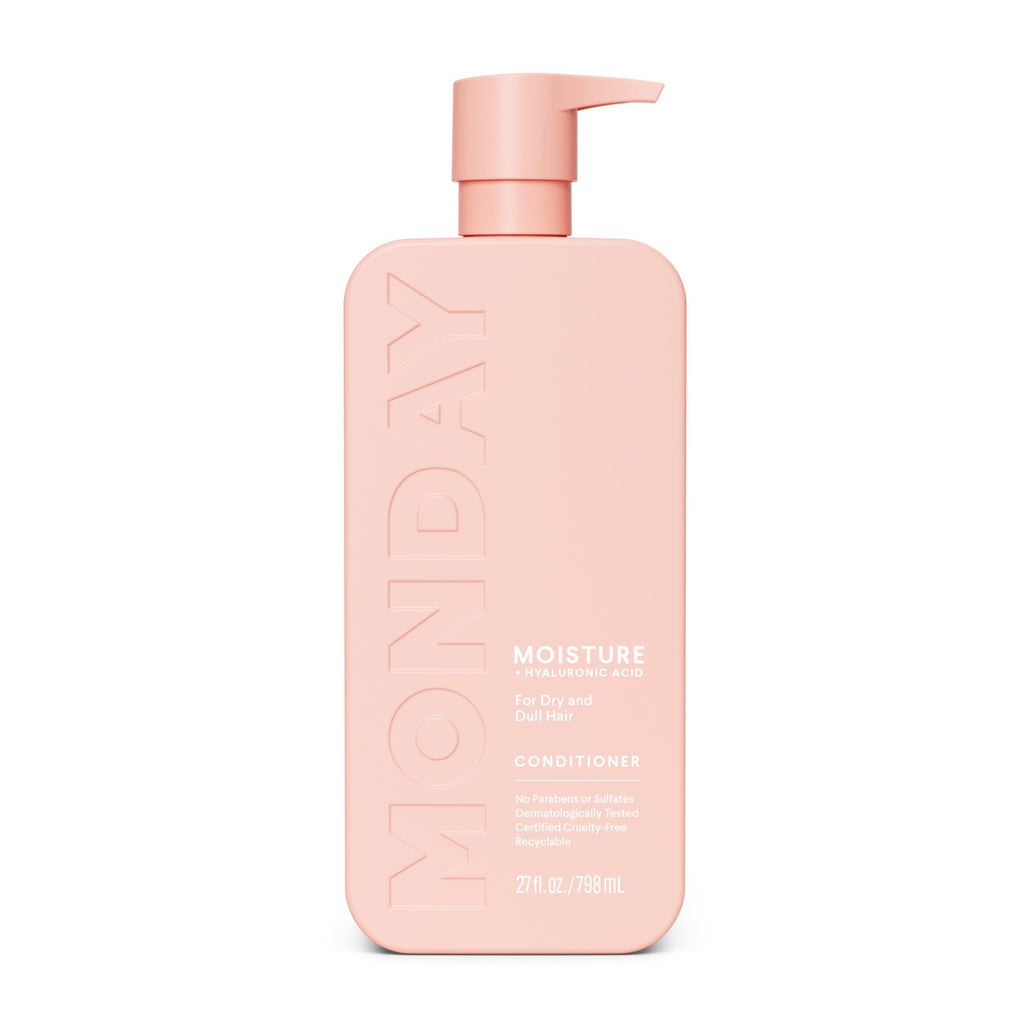 MONDAY Haircare MOISTURE Conditioner with Hyaluronic Acid, Coconut Oil & Shea Butter for Dry & Dull Hair 798 mL