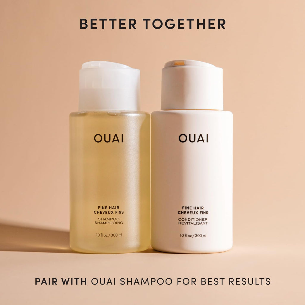 OUAI Fine Hair Conditioner - Volumizing Conditioner for Fine Hair (10 oz)