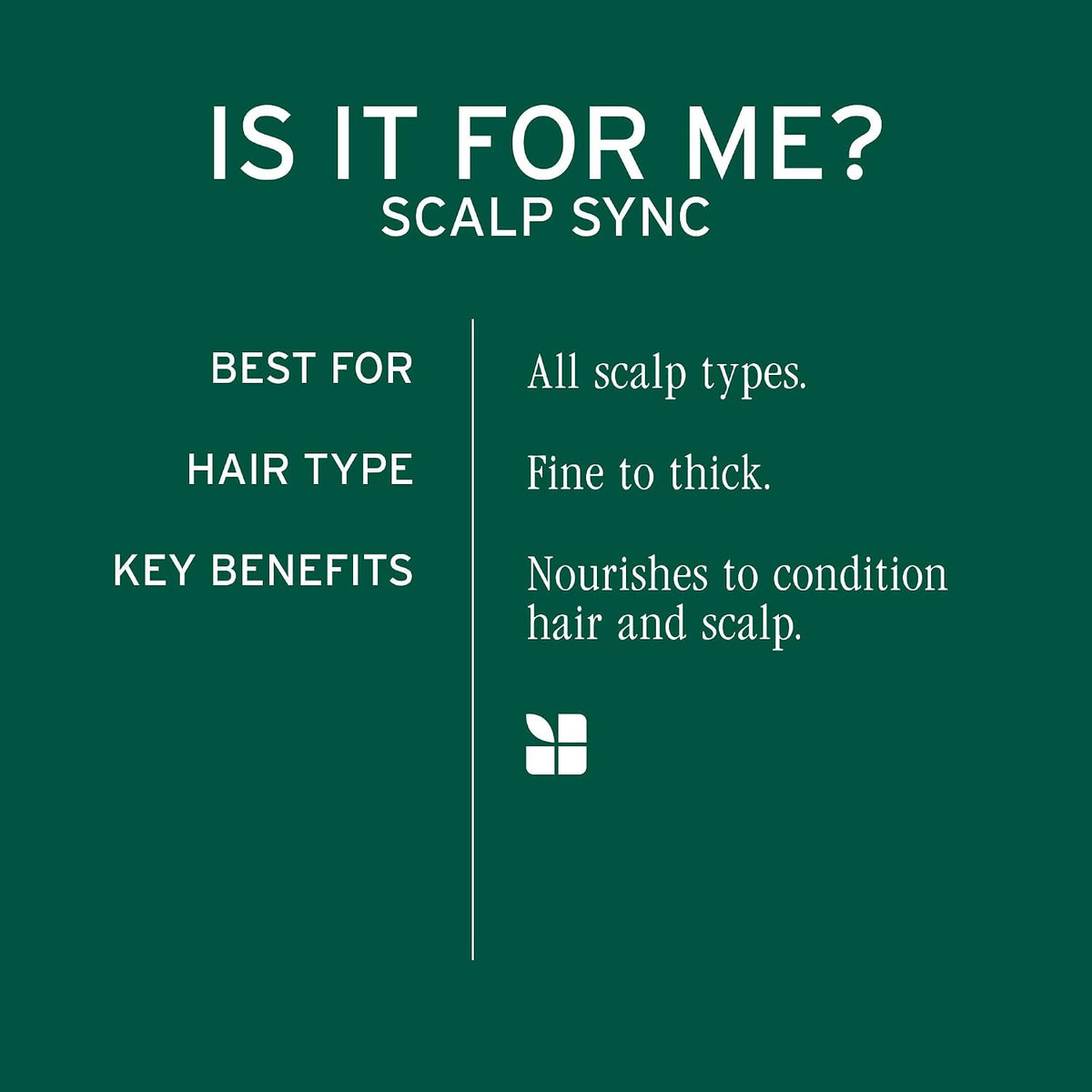 Biolage Scalp Sync Universal Conditioner – For All Scalp Types