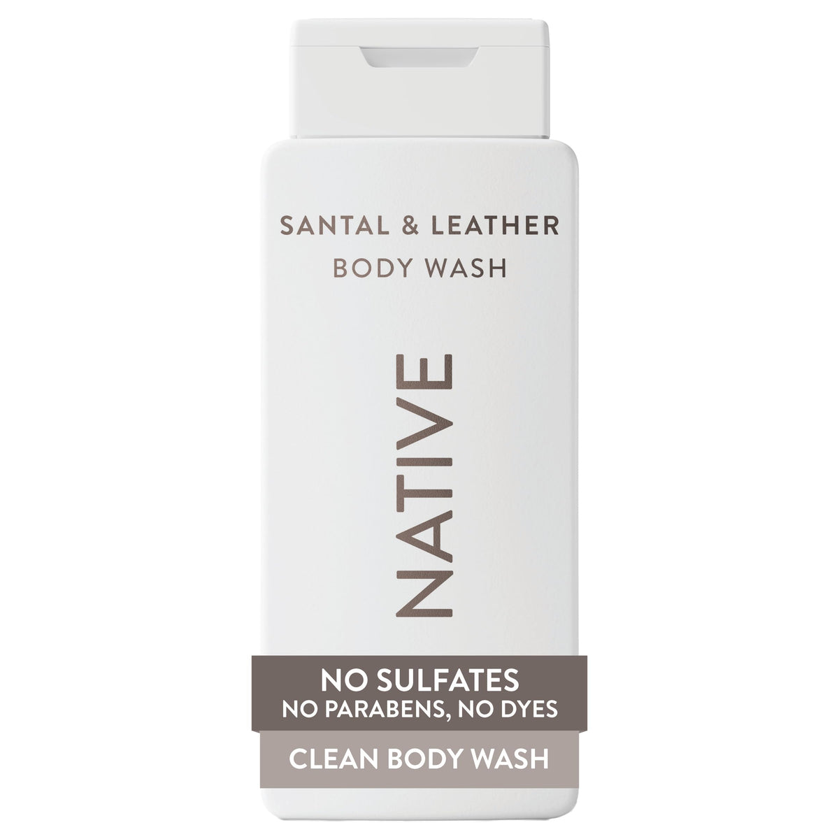 Native Clean Body Wash, Gentle & pH-balanced for Sensitive Skin, 24-Hr Freshness for Women & Men, Vegan & Cruelty-Free, Free of Sulfates, Parabens & Phthalates, Coconut & Vanilla, 18fl oz