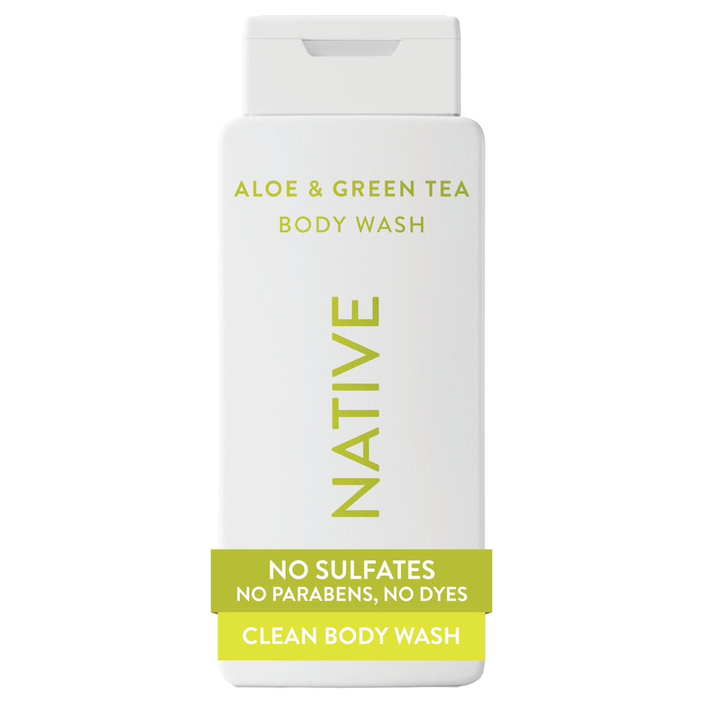 Native Clean Body Wash, Gentle & pH-balanced for Sensitive Skin, 24-Hr Freshness for Women & Men, Vegan & Cruelty-Free, Free of Sulfates, Parabens & Phthalates, Coconut & Vanilla, 18fl oz