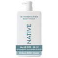 Native Clean Body Wash, Gentle & pH-balanced for Sensitive Skin, 24-Hr Freshness for Women & Men, Vegan & Cruelty-Free, Free of Sulfates, Parabens & Phthalates, Sweet Peach & Nectar, 36 oz