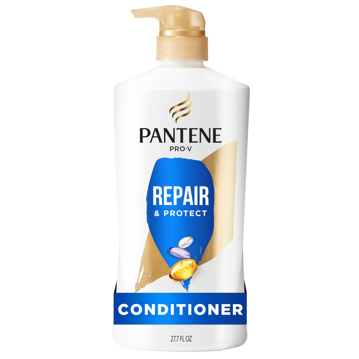 Pantene Conditioner, Sheer Volume - 72-Hour Fullness, Lightweight Nourishment with Pro-Vitamin B5 + Antioxidants, Fine, Thin, Color-Treated Hair, Paraben Free, Strengthens Bonds, 25.1 Fl Oz