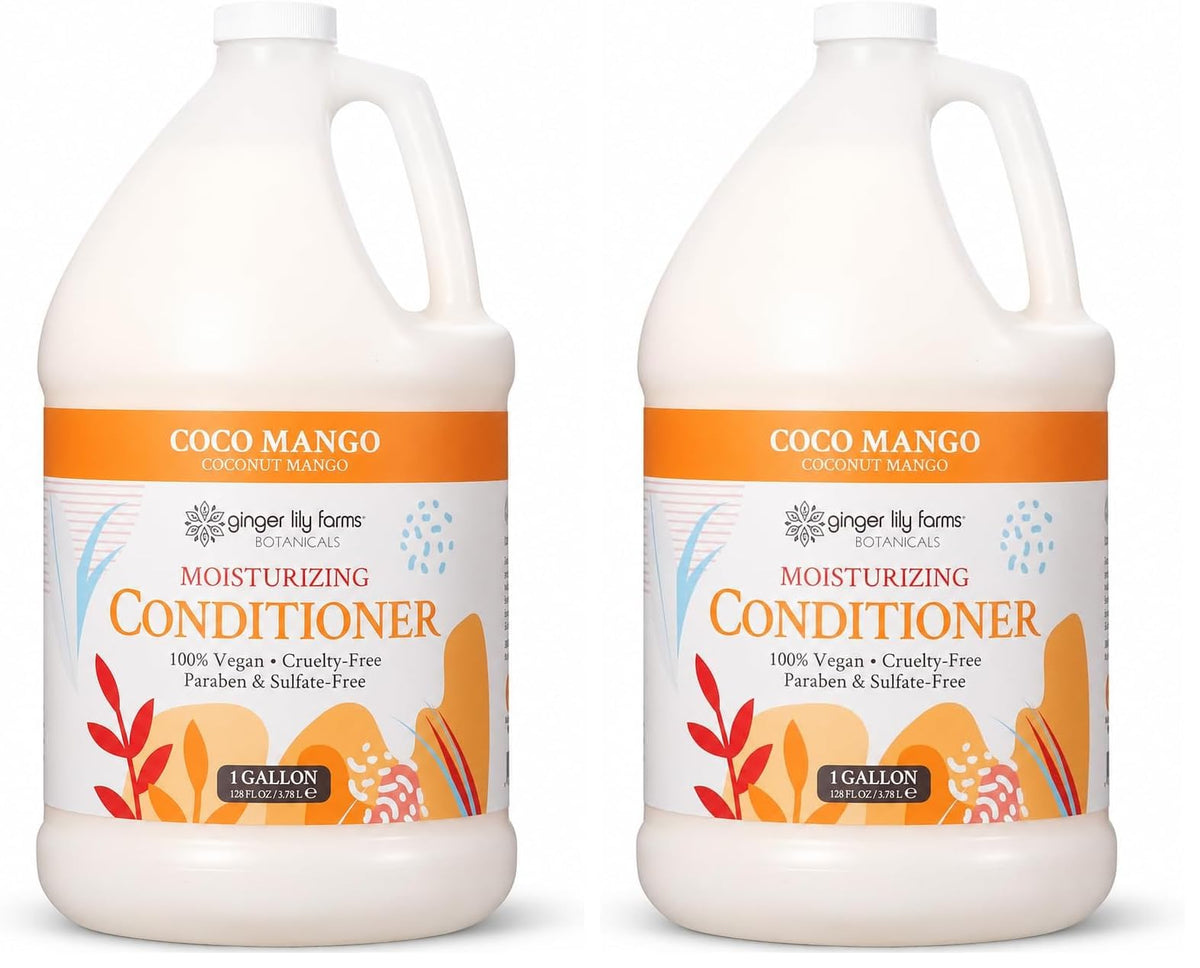 Ginger Lily Farms Botanicals Conditioner, 128oz, Coco Mango