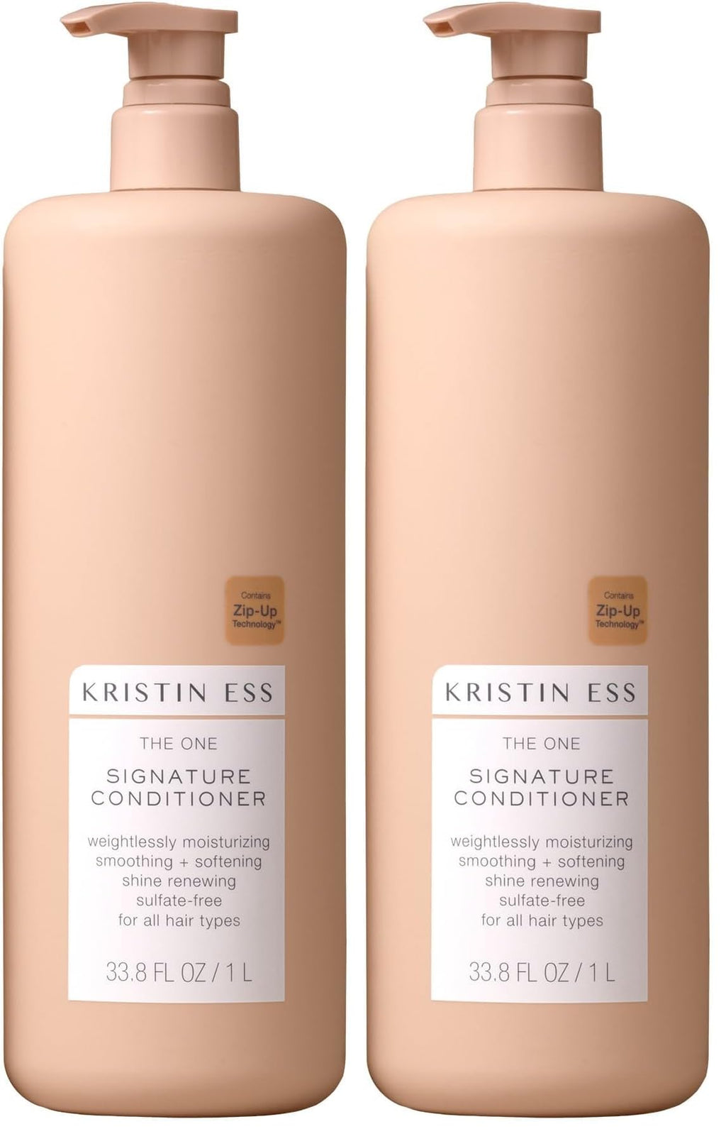 Kristin Ess Hair The One Signature Conditioner for Dry Damaged Hair - Moisturizes, Smooths, Detangles + Softens Hair - Sulfate Free, Color + Keratin Safe, 33.8 fl. oz.