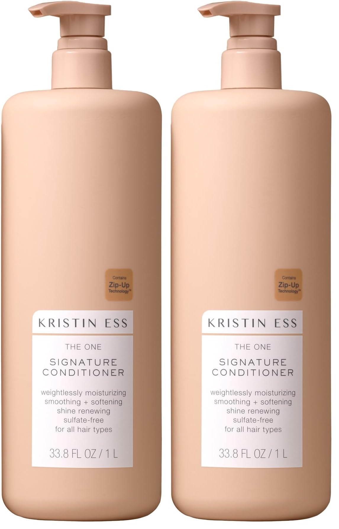 Kristin Ess Hair The One Signature Conditioner for Dry Damaged Hair - Moisturizes, Smooths, Detangles + Softens Hair - Sulfate Free, Color + Keratin Safe, 33.8 fl. oz.