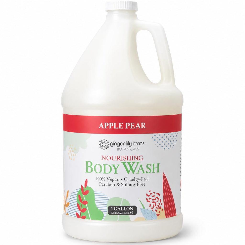 Ginger Lily Farms Botanicals Body Wash, 128oz, Island Tranquility
