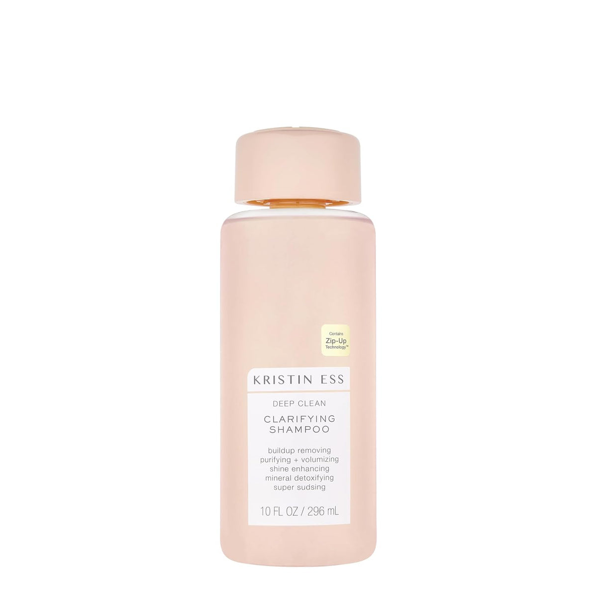 Kristin Ess Clarifying Shampoo for Build Up, Oily Hair & Hard Water, Detox Shampoo for Locs, Low Porosity, Thick, Thin, Curly & Color-Treated Hair | Vegan Weekly Cleansing Treatment, Pear Fragrance