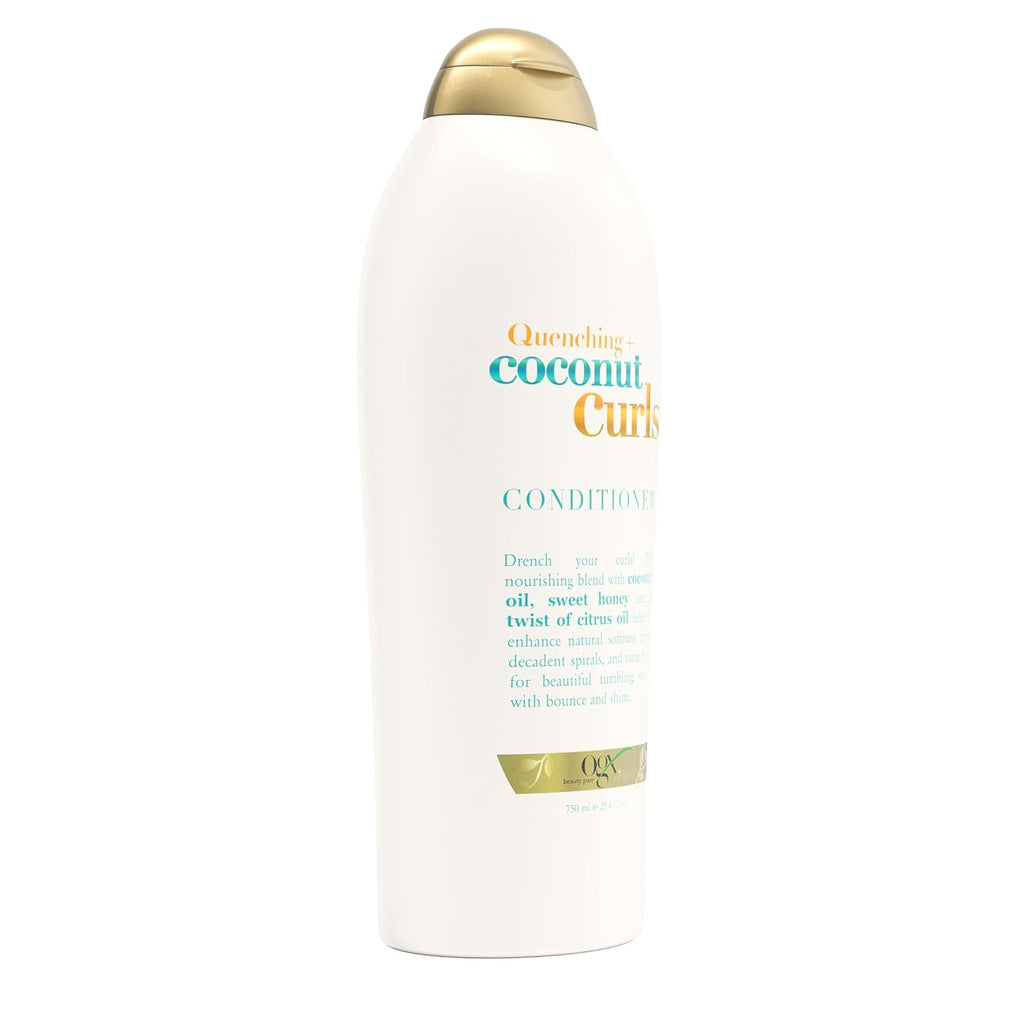 OGX Quenching + Coconut Curls Conditioner, 25.4 fl oz