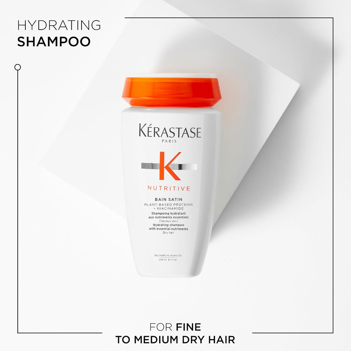 Kérastase Nutritive Bain Satin Shampoo – For Fine to Medium Dry Hair