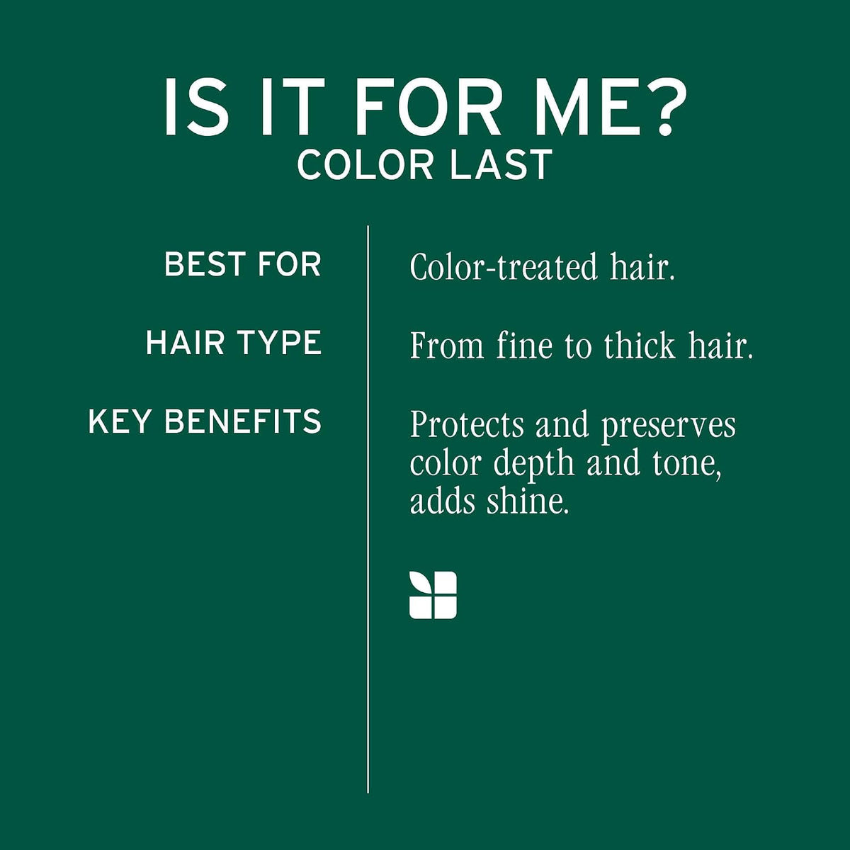 Biolage Color Last Conditioner – For Color-Treated Hair