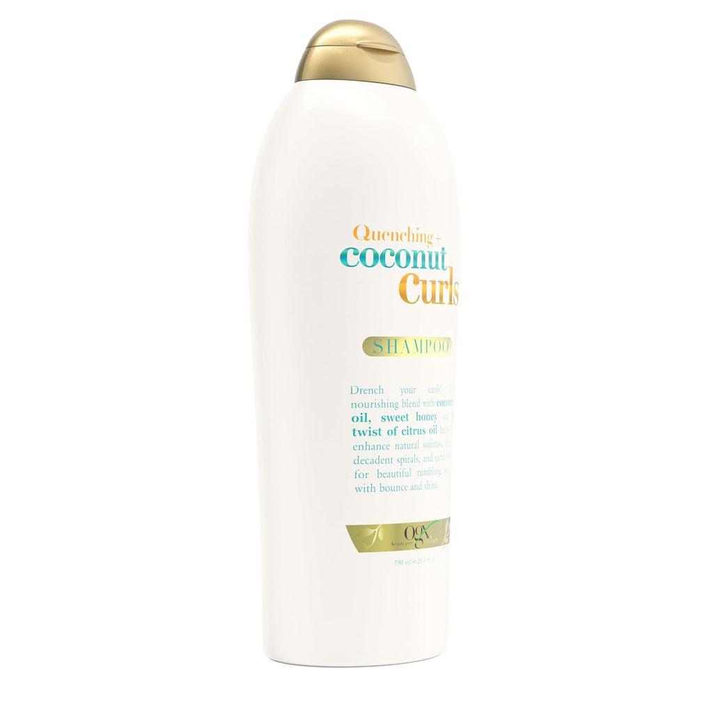 OGX Quenching + Coconut Curls Shampoo, 25.4 fl oz