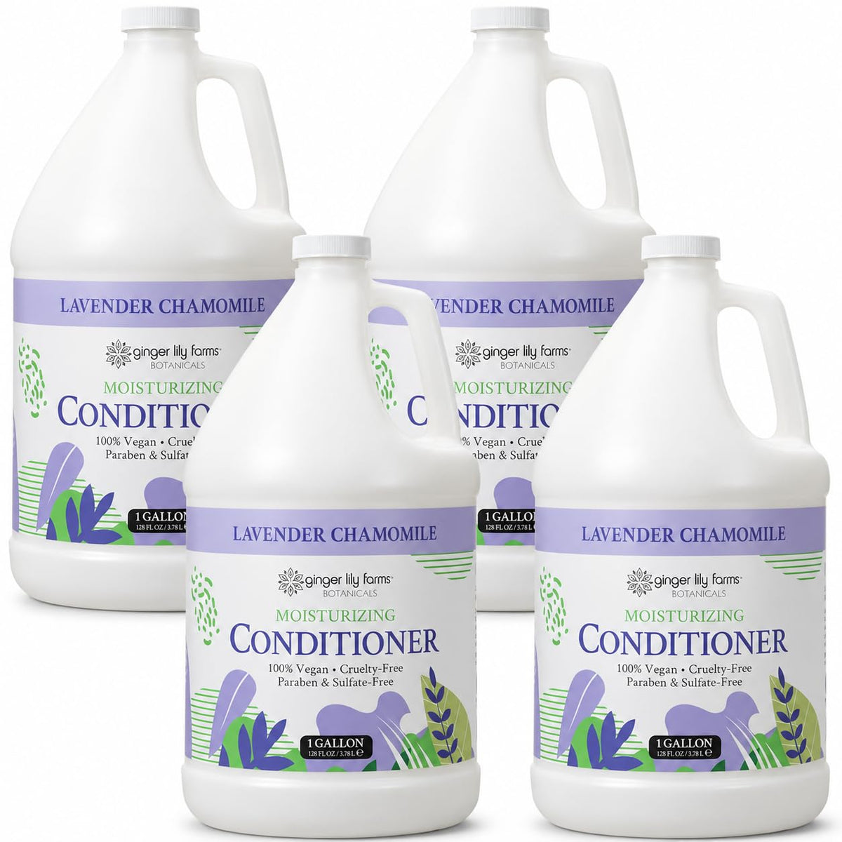 Ginger Lily Farms Botanicals Conditioner, 128oz, Coco Mango