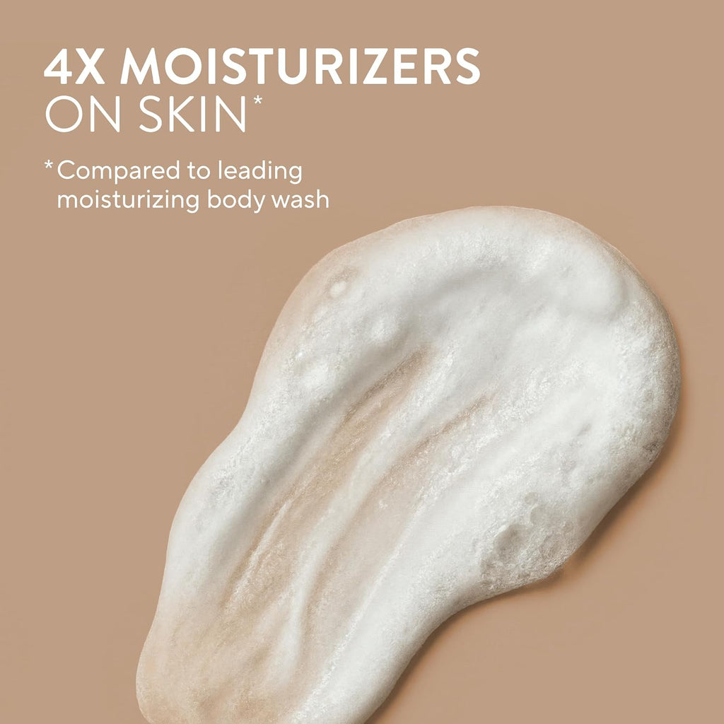 Native Moisturizing Body Wash, Clean & Gentle 24-Hour Hydration with Shea Butter, for Sensitive and Dry Skin, for Women & Men, Sulfate-free, Paraben-free, Cocoa Butter & Vanilla, 22 fl oz