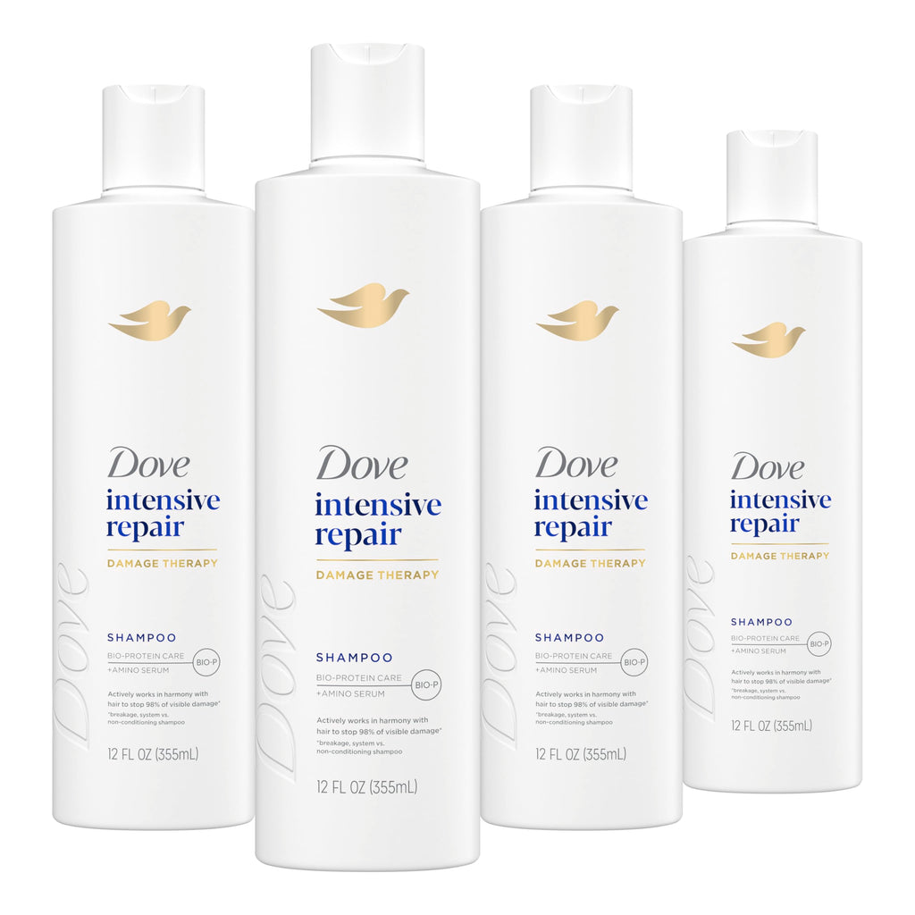 Dove Shampoo Intensive Repair for Damaged Hair with Bio-Protein, 28 Fl Oz