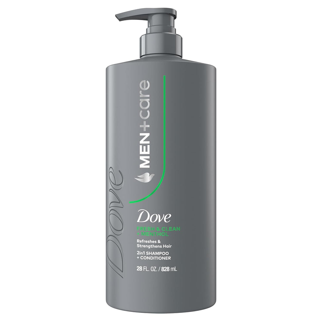 Dove Men Fresh & Clean 2-in-1 Shampoo & Conditioner with Menthol 28oz