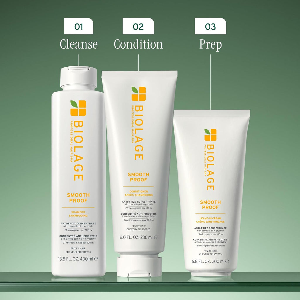 Biolage Smooth Proof Conditioner – For Frizzy Hair, 33.8 fl oz