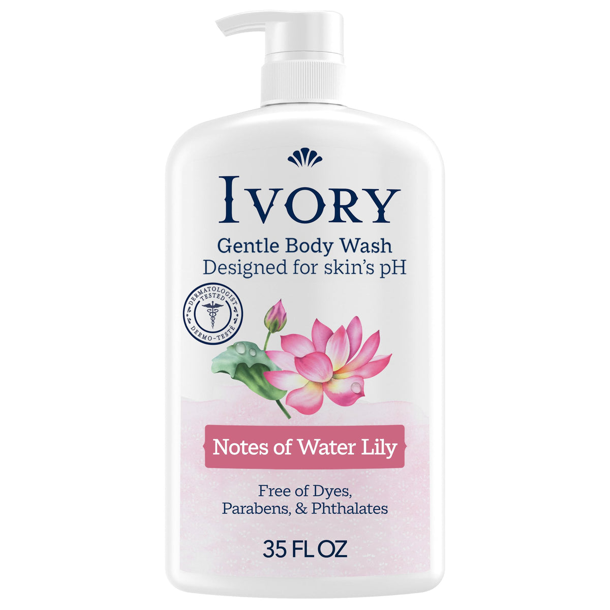 Ivory Body Wash Designed for the Whole Family, Honey Scent, 35 oz