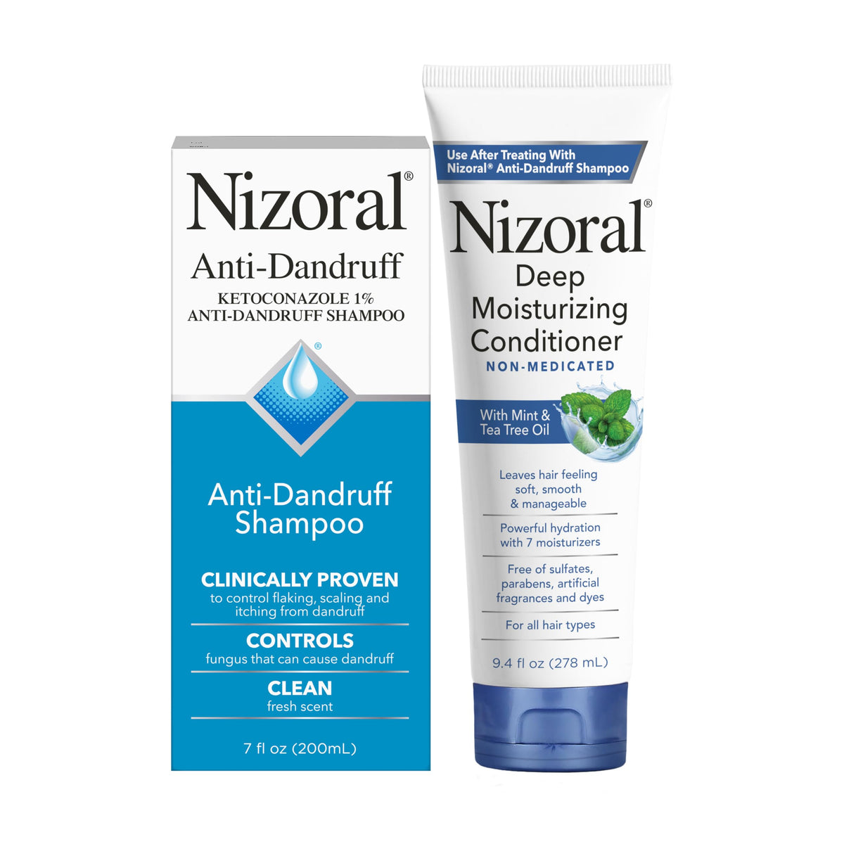 Nizoral Deep Moisturizing Conditioner, 9.4 oz, Anti-Dandruff Conditioner