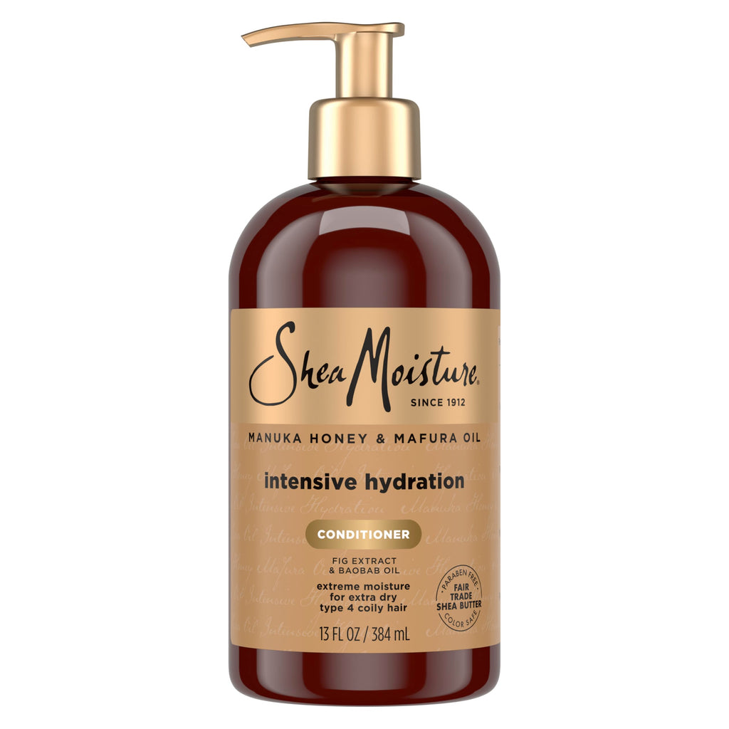 Shea Moisture Intensive Hydration Conditioner for Dry, Damaged Hair Manuka Honey and Mafura Oil deep moisturizing conditioner 24oz