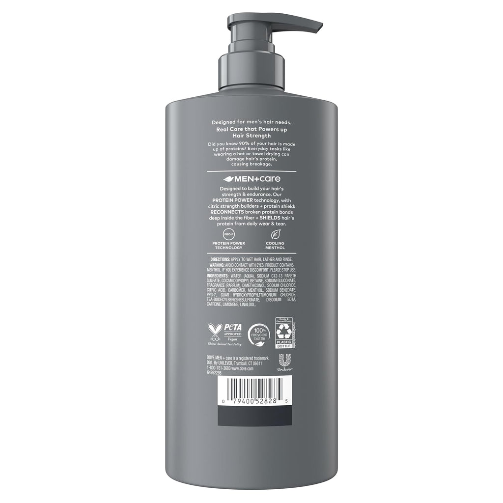 Dove Men Fresh & Clean 2-in-1 Shampoo & Conditioner with Menthol 28oz