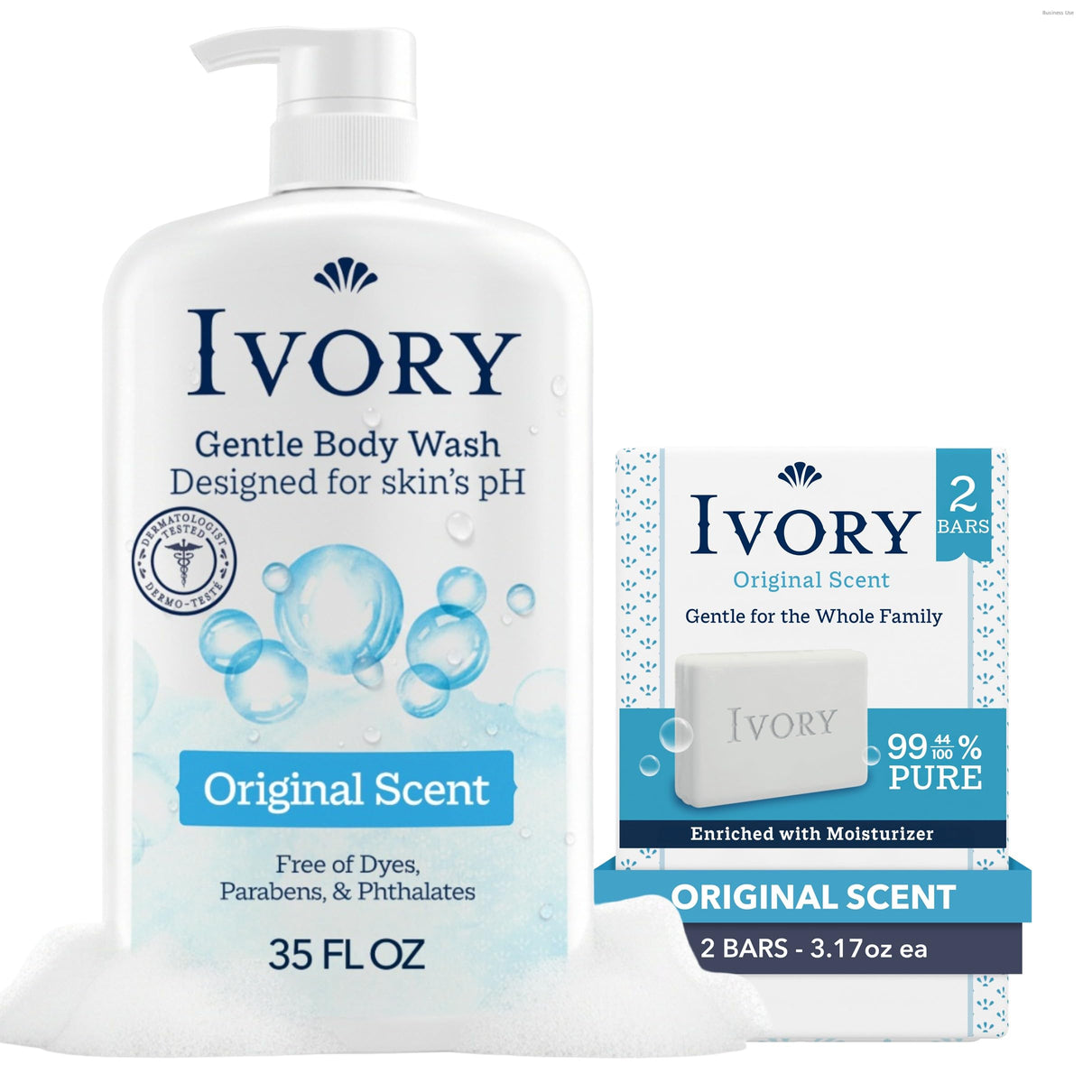 Ivory Body Wash Designed for the Whole Family, Honey Scent, 35 oz