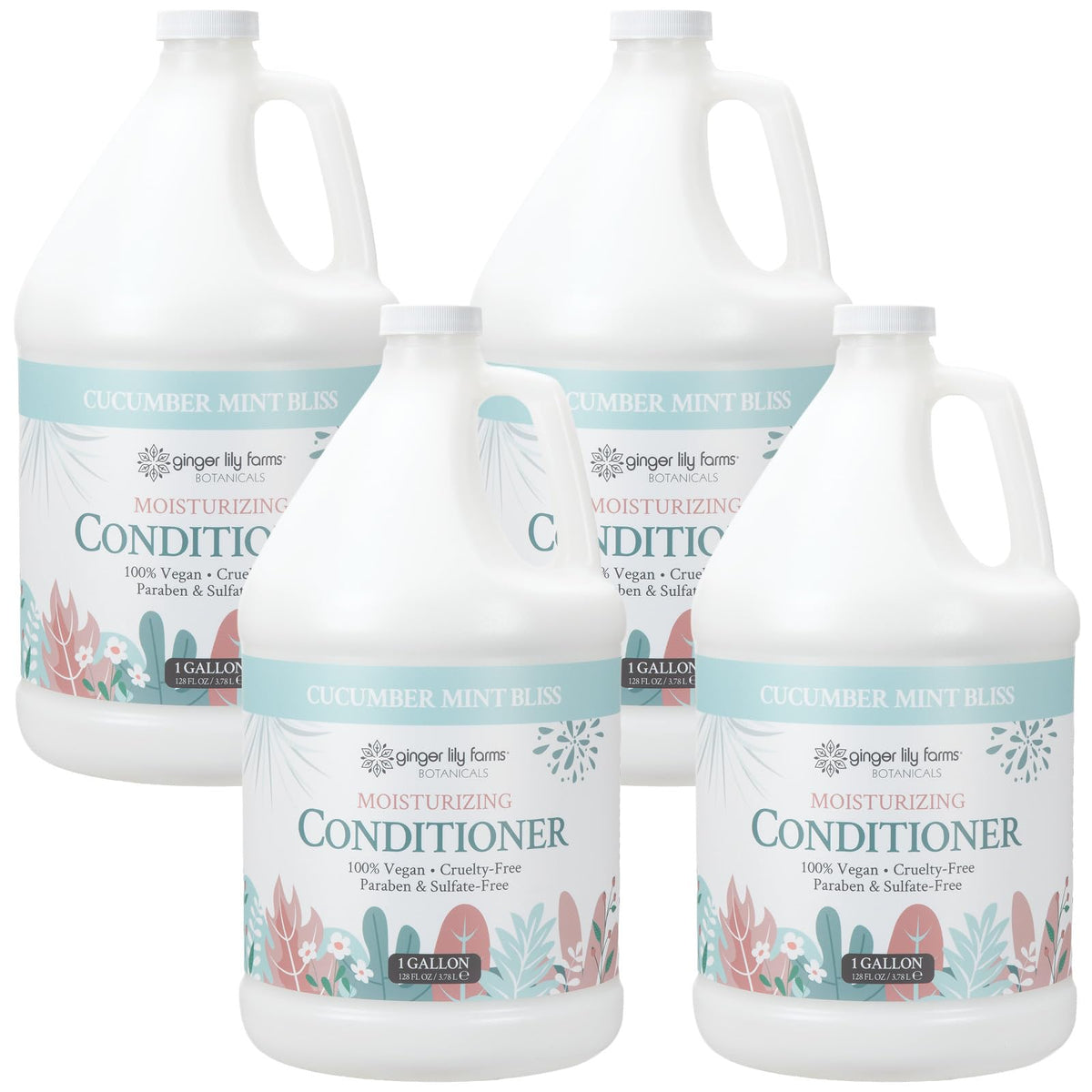 Ginger Lily Farms Botanicals Conditioner, 128oz, Coco Mango