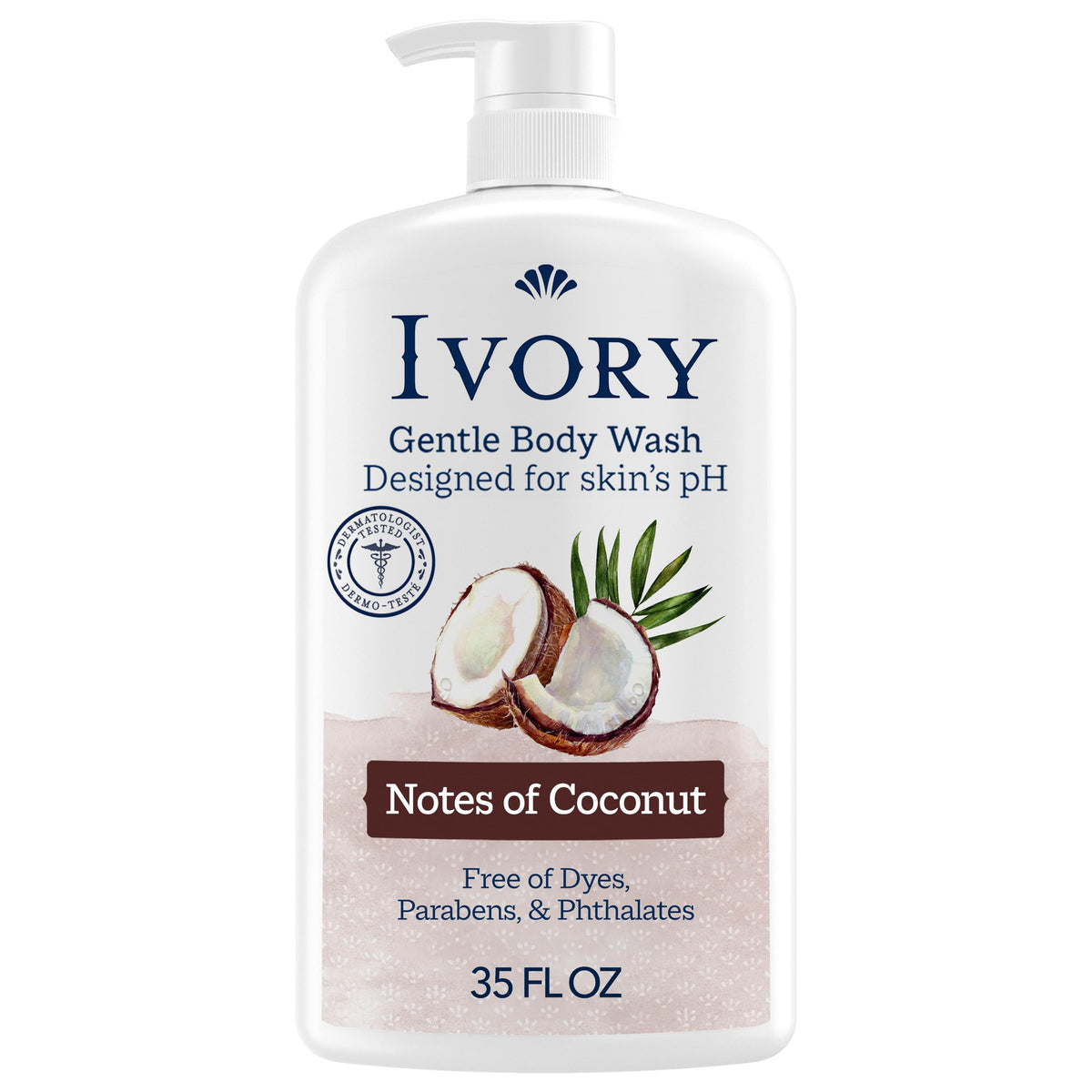 Ivory Body Wash Designed for the Whole Family, Honey Scent, 35 oz