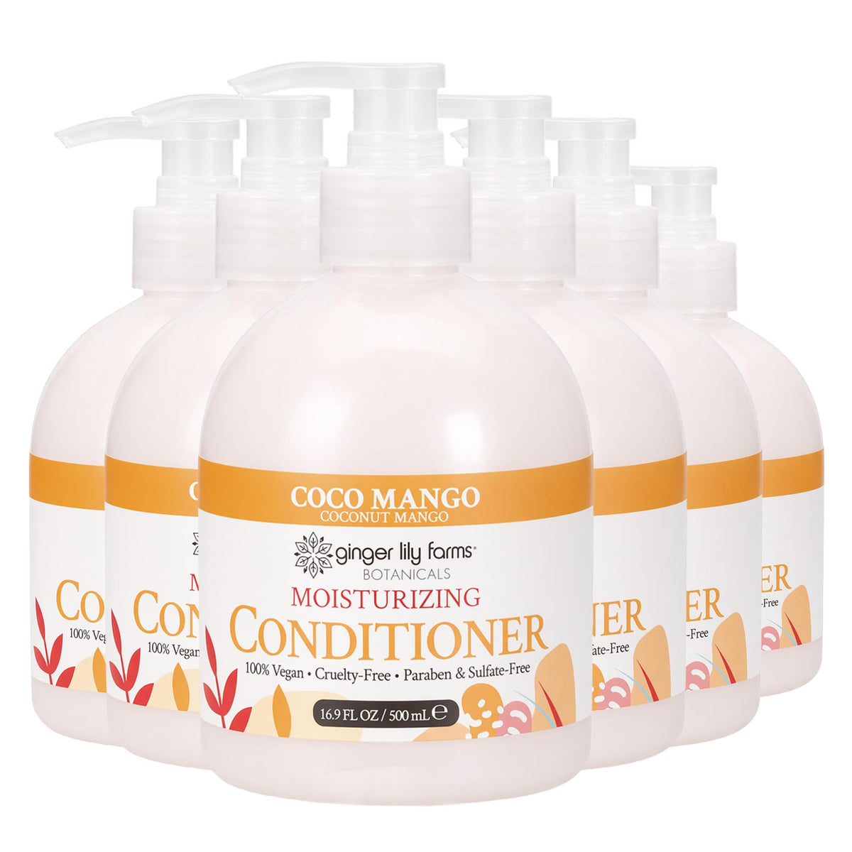 Ginger Lily Farms Botanicals Conditioner, 128oz, Coco Mango