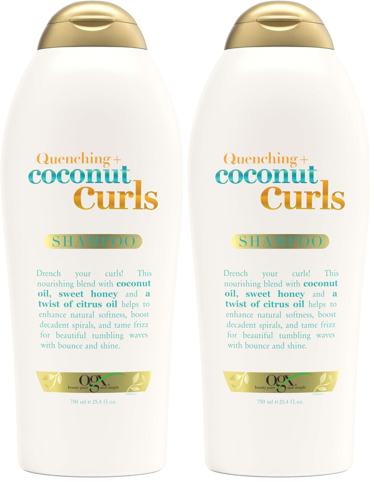 OGX Quenching + Coconut Curls Conditioner, 25.4 fl oz
