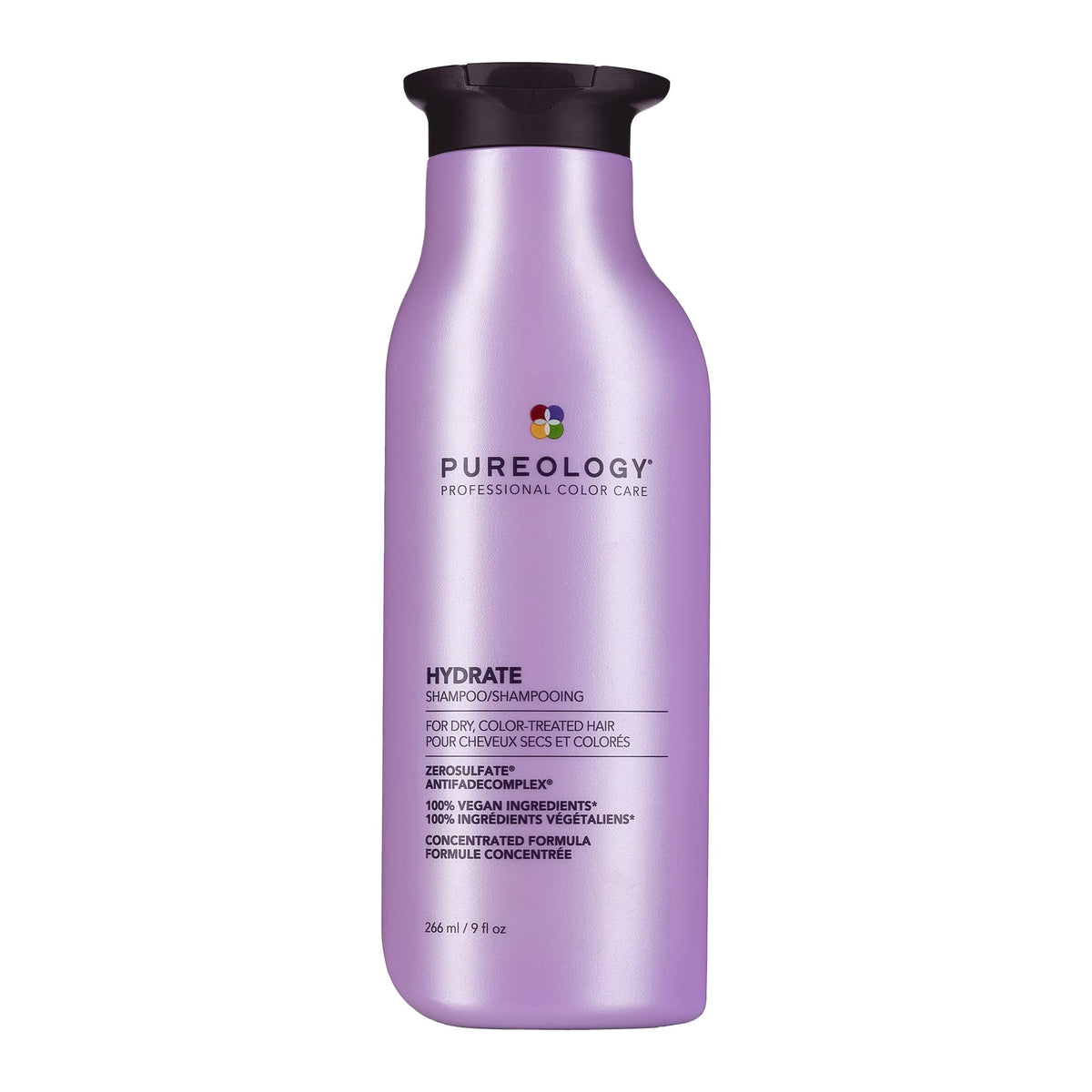 Pureology Hydrate Shampoo – Moisturizes & Nourishes Dry Hair, Sulfate-Free