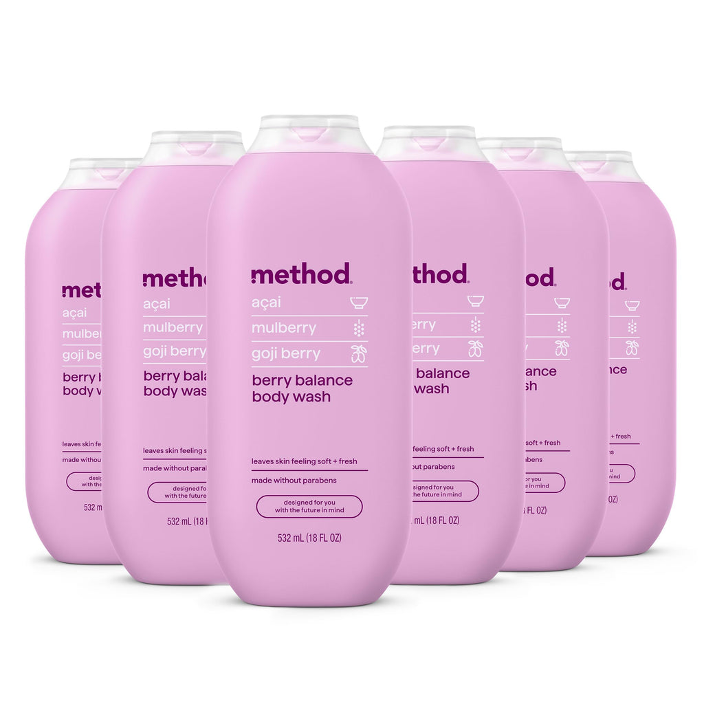 method Body Wash, Simply Nourish, 18 fl oz, 3 pack
