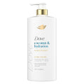 Dove Conditioner Coconut & Hydration for Dry Hair Care, 28 Fl Oz
