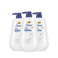 Dove Body Wash Deep Moisture 30.6 oz Pump 3 Pack, Sulfate Free
